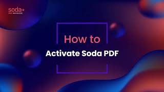 How To Activate Soda PDF screenshot 3