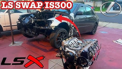 LS SWAP LEXUS IS300!!! Part 1