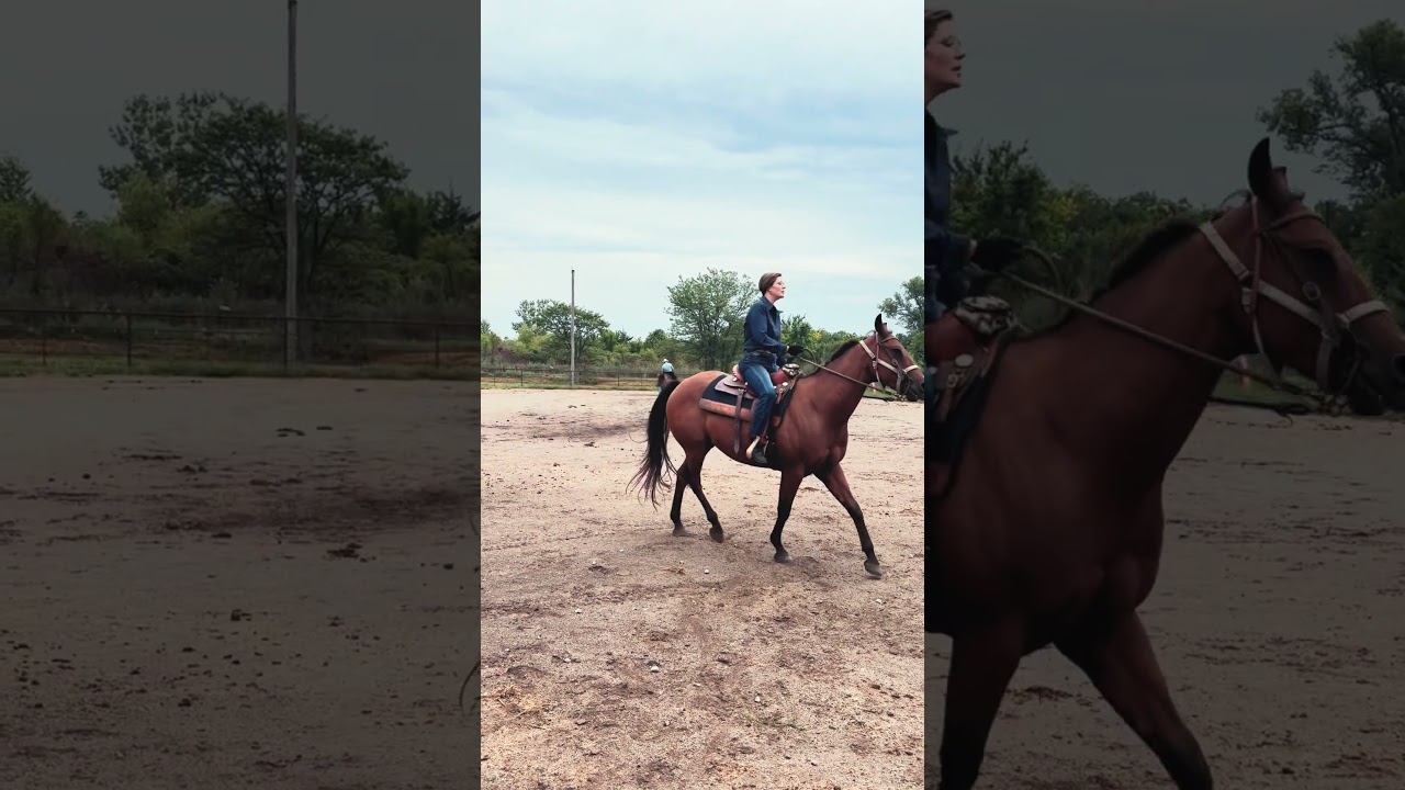 Just loving life in the saddle. 