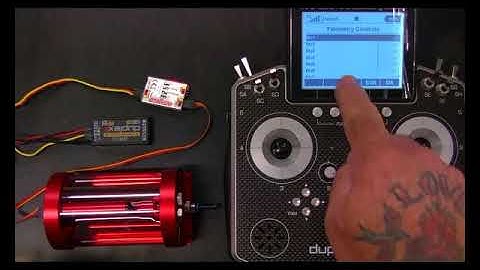 Intairco iTrap Telemetry Set-up for Jeti