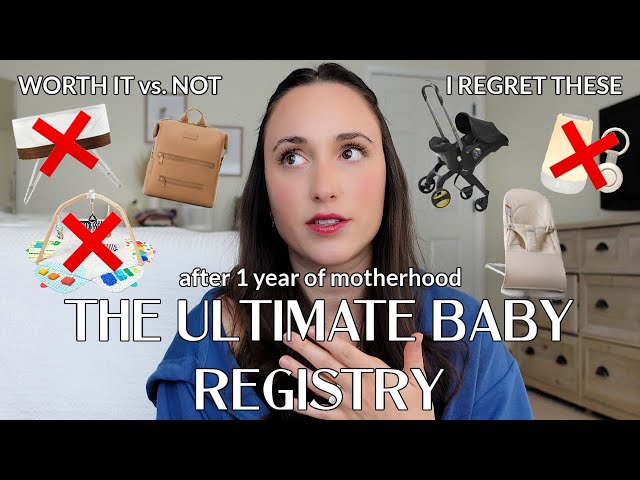 The ONLY Baby Registry Video You Need | Must-Haves, Regrets & Hot Takes