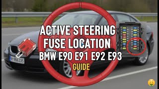 BMW E90 E92 Active Steering Fuse Location and Fix (F45 & F50 DIY Guide)