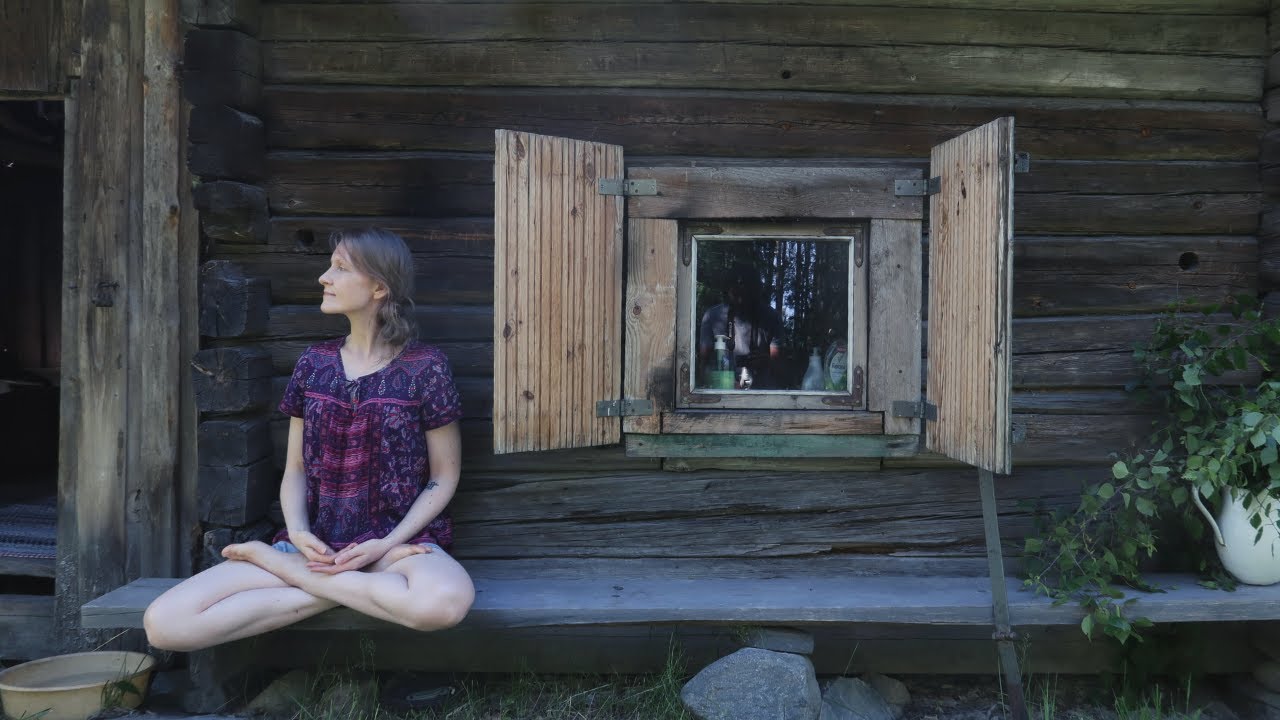 THE MAGIC OF SAUNA | Traditional Finnish Smoke Sauna | Simple Living