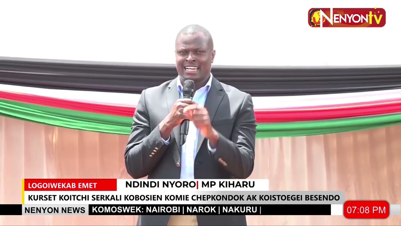 KIHARU MP  URGES PRUDENT USE OF NATIONAL RESOURCES, WARNS AGAINST EXCESSIVE BORROWING