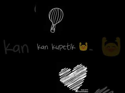 Vidio pendek lagu romantis dan kata mutiara.
