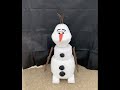 How to Make an Olaf Puppet