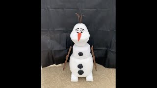 How to Make an Olaf Puppet