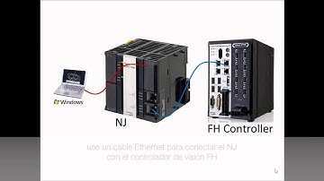 Conectar un sistema de visión FH a un controlador de máquinas NJ