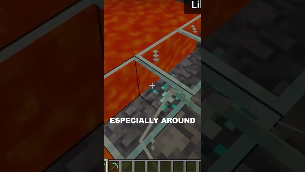 How to find Diamonds FAST in Minecraft! 💎 #shorts #minecraft #gamingshorts