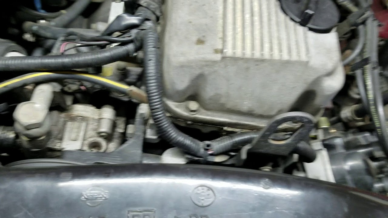 Nissan engine noise - YouTube