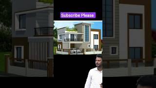 3D House Plan Design.#shorts #shortvideo#viralvideo #house_plan #3D_Elevation #house_front_elevation