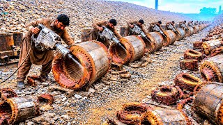 Top 6 INSANE Copper Motors Scrap Recycling and Manufacturing Factory Processes | How it's Made