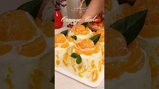 Orange cake 🍊 #baking #recipe #cake #orange #dessert ge