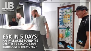 Paul Akers found the World's Greatest 2 Second Lean Bathroom Done for £5k in 5 Days!