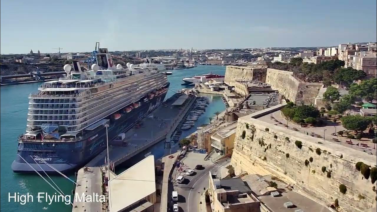 cruise liners statistics malta