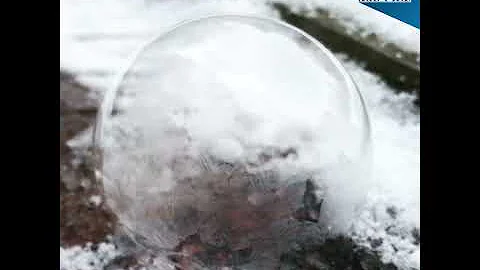 COOL! Watch soap bubbles freeze in real time - ABC15 Digital