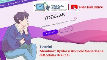 Membuat Aplikasi Android Sederhana di Kodular (Part1)