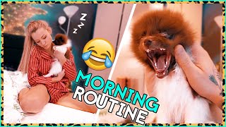 Morning Routine z NASZYM PIESKIEM .vlog