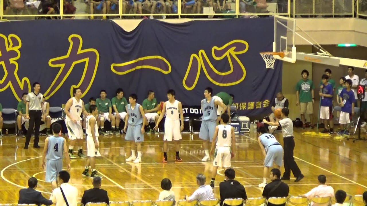 市立船橋vs土浦日大 3q 高校バスケ 15 関東大会準決勝 Youtube