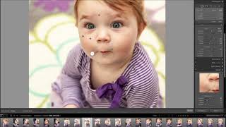 Editing an Underexposed Baby Portrait in Lightroom screenshot 4