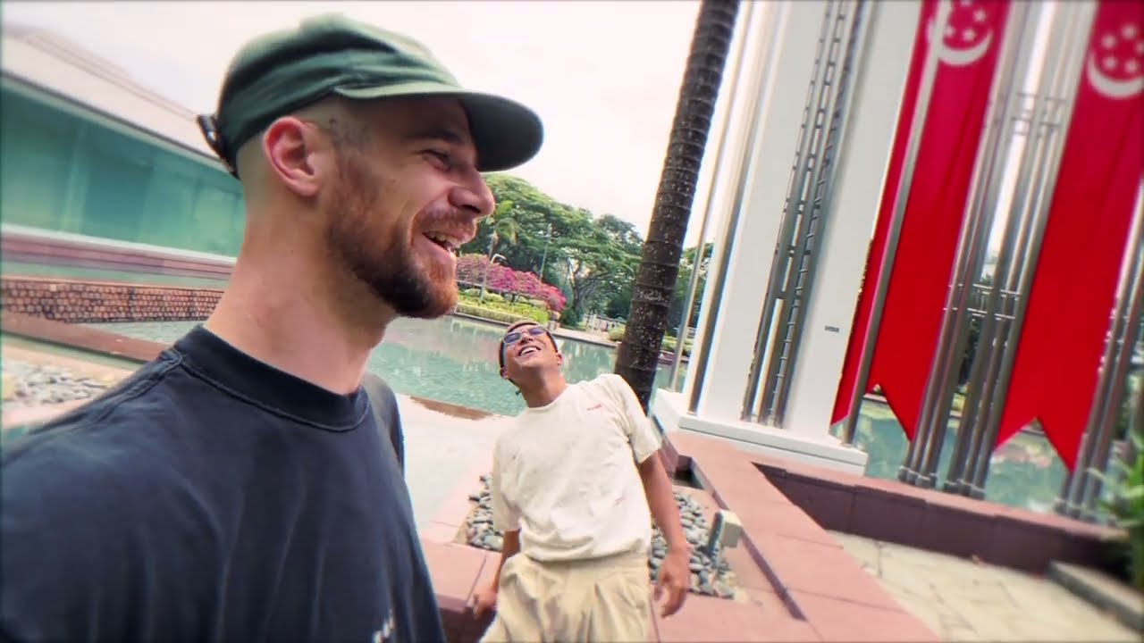 Exploring Singapore, Dancing through the city scape.