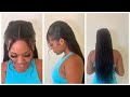 28 inch 13x4 HD Transparent Lace Frontal Straight Human Hair Review and Installation Ft DOLLIFIED.JA