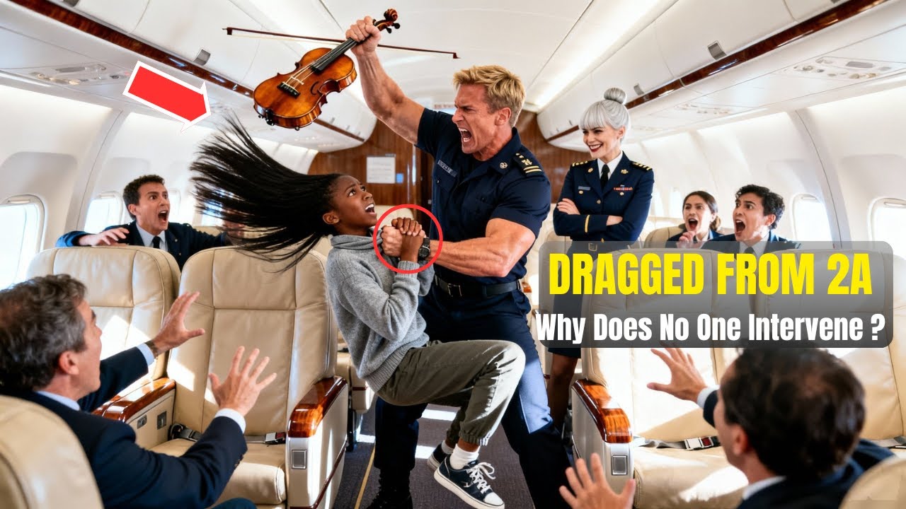 Cop Tries to Remove Black Teen from First-Class — Her CEO Dad’s Call Cancels the Flight