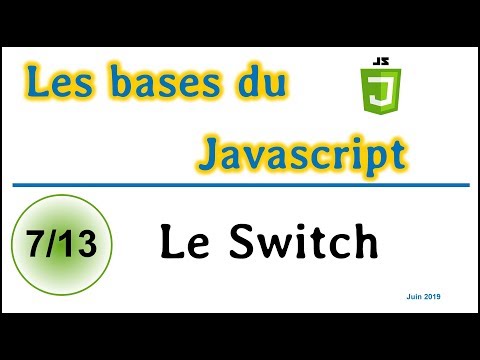 Le Switch en JavaScript [CLBJ07]