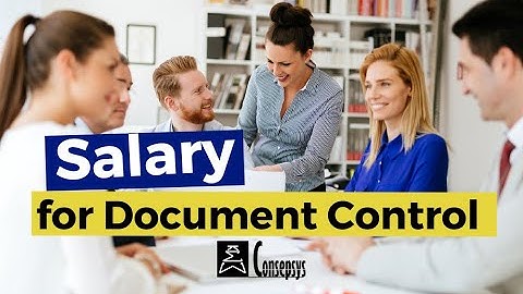 What is the Salary for Document Control positions [Consepsys Tip of the Month]