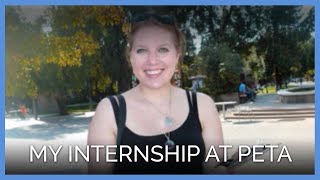 My Internship at PETA