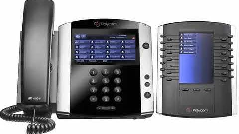 Using the PolyCom VVX Phone with Expansion Module