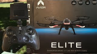 Avier Elite Quadcopter Drone Unboxingflight Testingcamera Testing