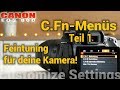 C.Fn-Menü der Canon EOS 80D - Feintuning für 6 Belichtungsfunktionen an eurer Kamera!