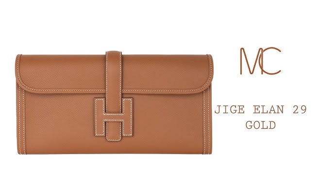 Hermès Jige Elan 29 Clutch – Iconics Preloved Luxury