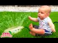 25 May 2024 | Hilarious Baby Playing with Water || Cool Peachy 🍑