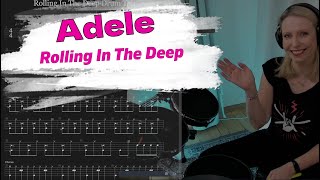 Adele - Rolling in the Deep (drum cover) - An easy song for beginner drummers