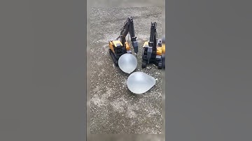 🤯👇Jcb & Ajax mixer working video2A#jcb#ajax#bulldozer#tractor#excavator#jcbtoys#automobile JCB toys