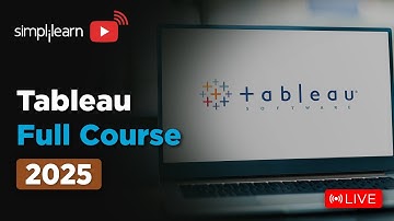 Tableau Full Course 2026 | Tableau Tutorial For Beginners | Tableau training | Simplilearn