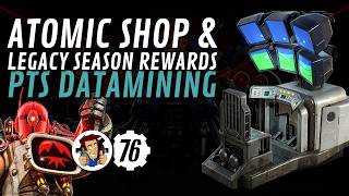 Fallout 76 Datamining PTS Atomic Shop New Legacy Season Rewards for Cold Steel Patch 70
