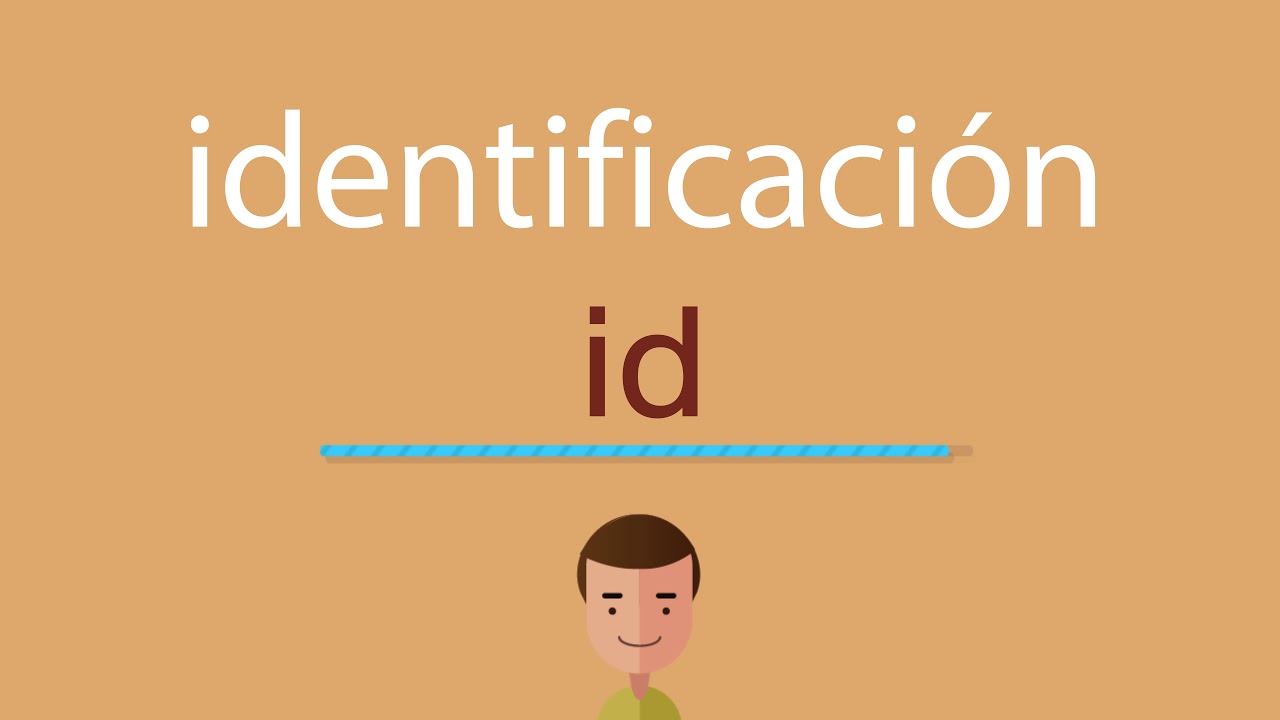 Cómo se dice identificación en inglés YouTube