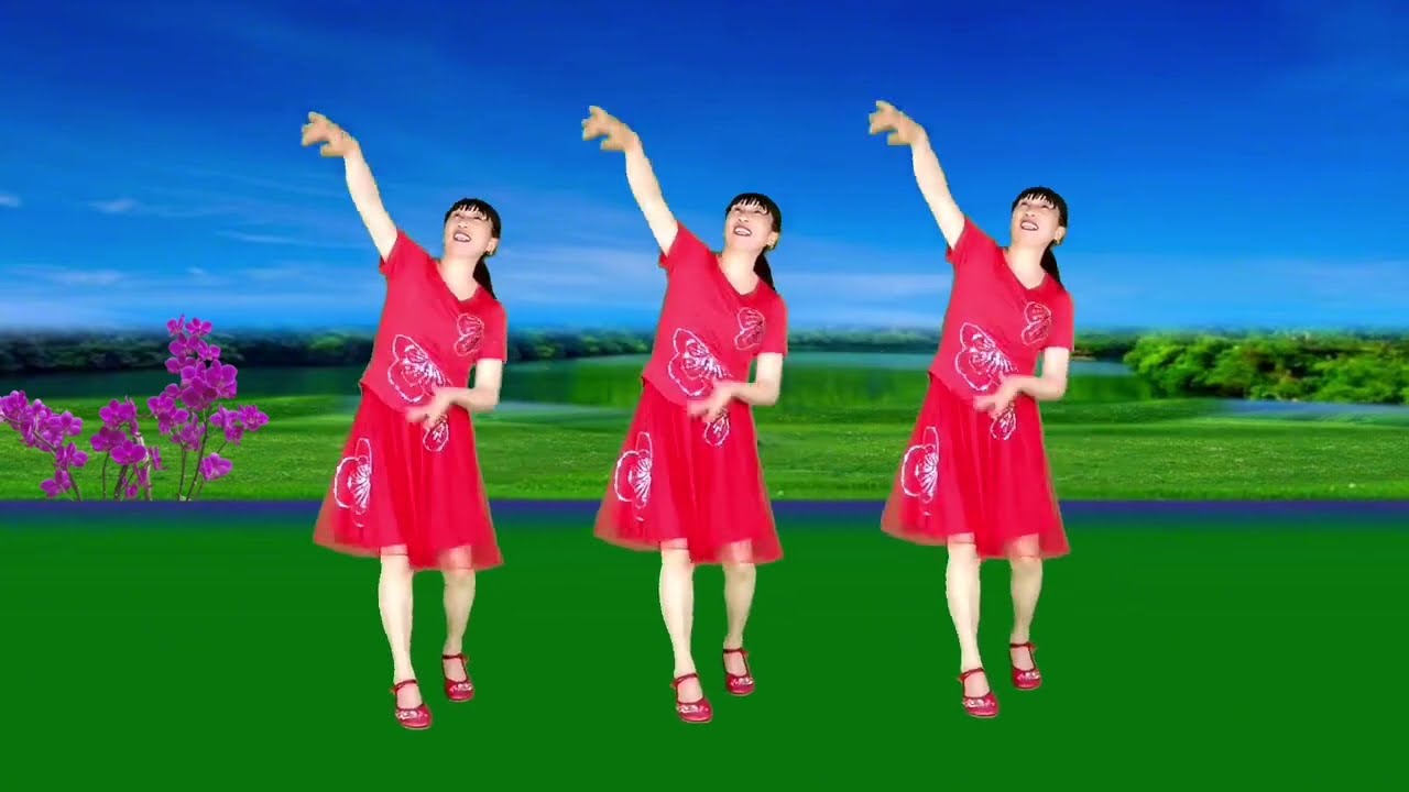 陕北民歌广场舞《再回山沟沟》男女深情演唱，句句入心，好听好看