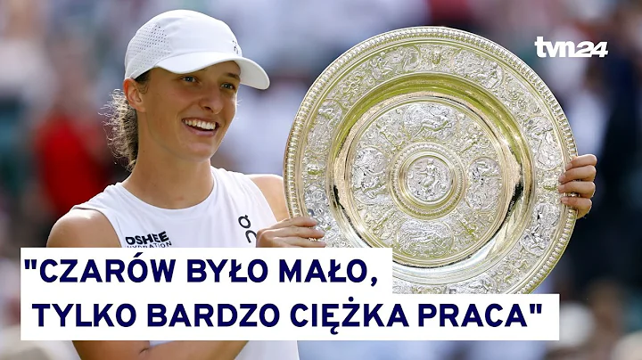 "Wimbledon czuć nieco inaczej". Daria Abramowicz po historycznym sukcesie Igi Świątek @TVN24