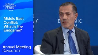 Middle East Conflict: What Is the Endgame? | Davos 2024 | World Economic Forum