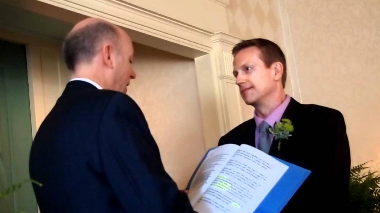 Tom and Jeff 2011 Wedding Vows