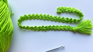 :       | Crochet cord tutorial