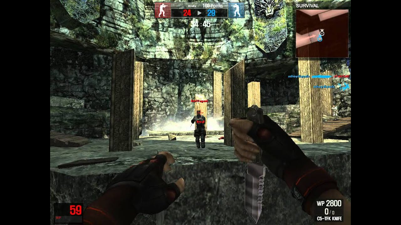 Wolfteam - Bug 'Underwater'