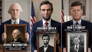 U.S. Presidents Reimagined in Today's Oval Office | Then & Now