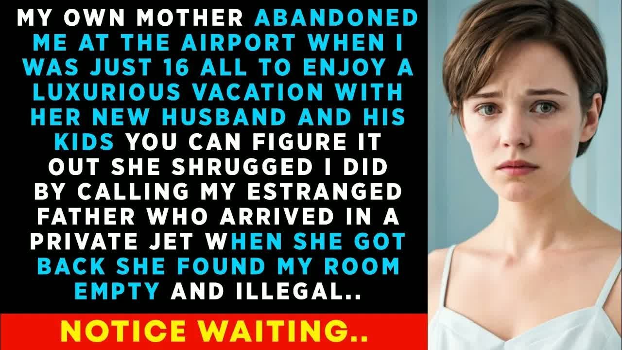 MOM Abandoned Me At The Airport At 16 ＂Just To Enjoy A Luxurious Vacation With Her New Husband＂ Then