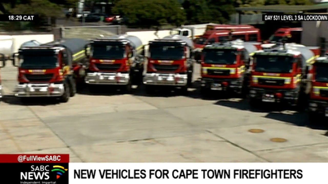 Cape Town's firefighting services receive a a boost