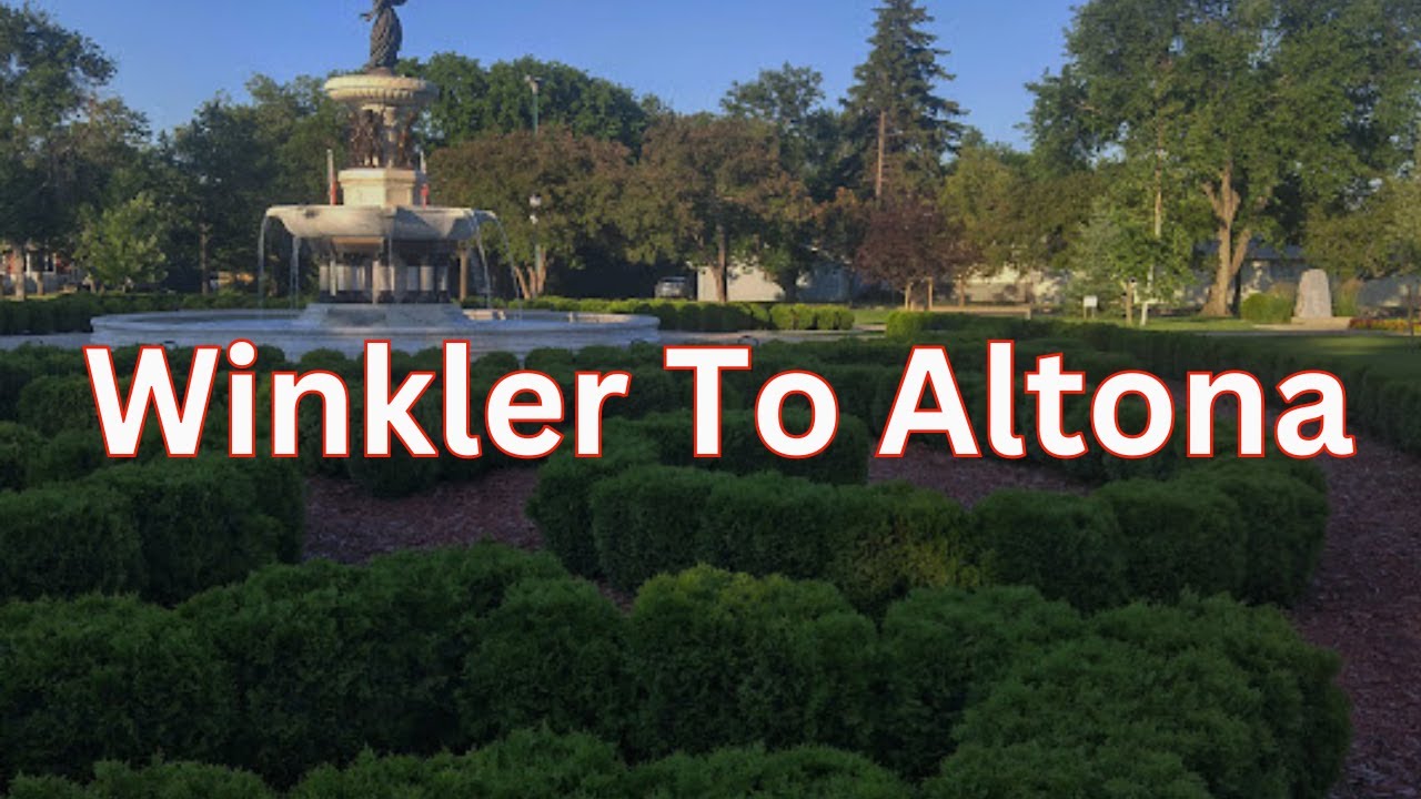 🚗 Winkler To Altona Drive Exploring Manitoba’s Heartland 🌾 YouTube